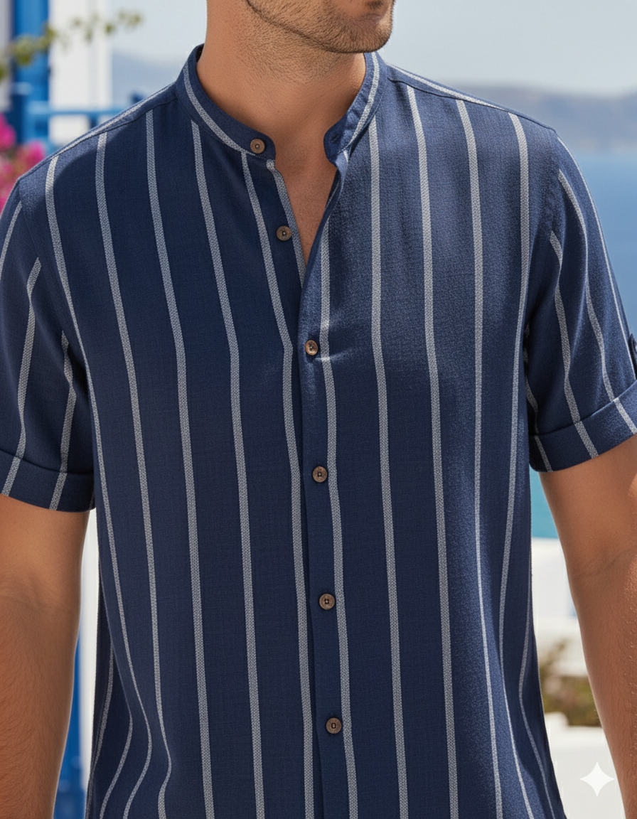 ANTIBES Summer Cotton Shirt